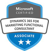 Microsoft Certified: Dynamics 365 Marketing Functional Consultant Associate