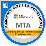 MTA: Windows Server Administration Fundamentals